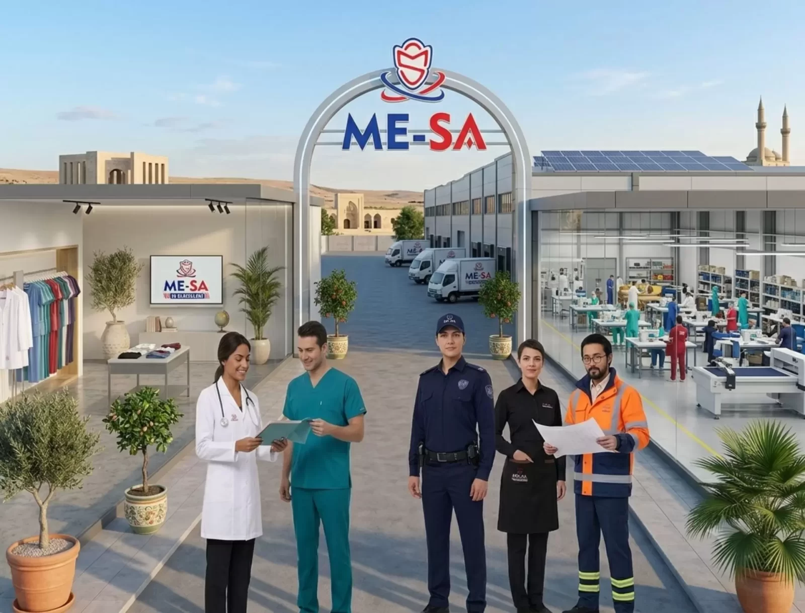 Şanlıurfa Güvenlik Ve Kurumsal Elbiselerinde Ciddiyet Ve Konfor Bir Arada